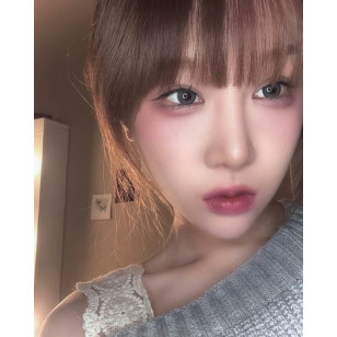 【散光】Lenbling Eye Only 1 Month FloRing Mono Gray 每月抛棄散光彩妝隱形眼鏡